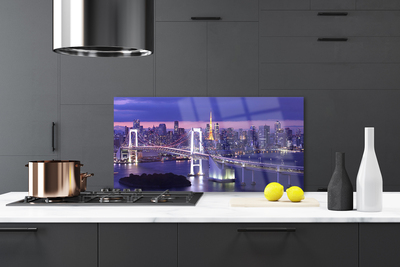 Panel nad blat kuchenny Stalowa Architektura Mostu