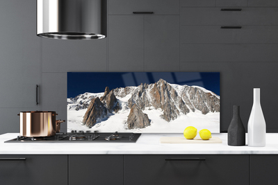 Panel Szklany Wieczna Zmarzlina Wysokich Gór