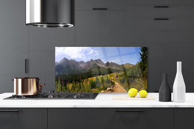 Szkło nad Blatem Kręta Droga przez Górską Halę