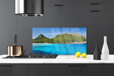 Szkło nad Blatem Tam Gdzie Góry Spotykają Morze