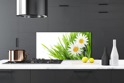 Szkło Dekoracyjne do Kuchni Urok Skromnej Stokrotki