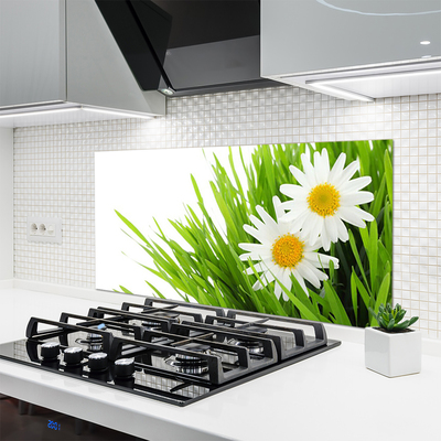 Szkło Dekoracyjne do Kuchni Urok Skromnej Stokrotki