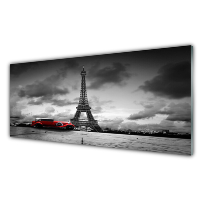 Panel Szklany Wieża Eiffla Paryż Widok