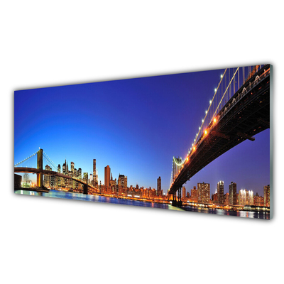 Dekor Szklany do Kuchni Stalowa Konstrukcja Metropolii