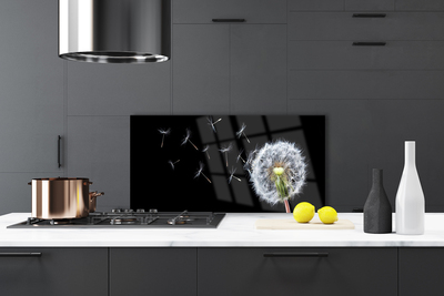 Panel Szklany do Kuchni Polny Urok Dmuchawców