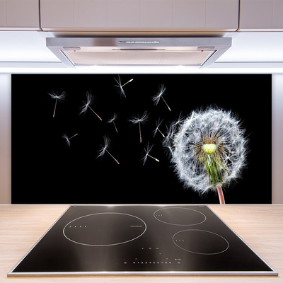 Panel Szklany do Kuchni Polny Urok Dmuchawców