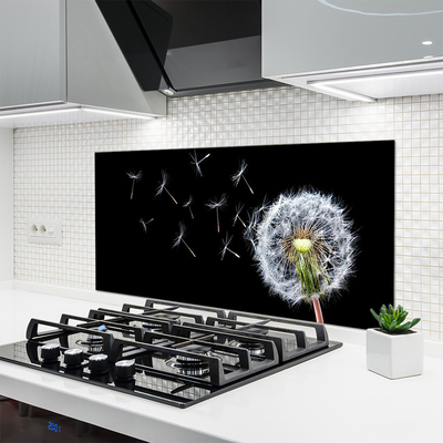 Panel Szklany do Kuchni Polny Urok Dmuchawców