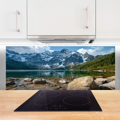 Panel Szklany do Kuchni Majestat Tatrzańskiej Natury