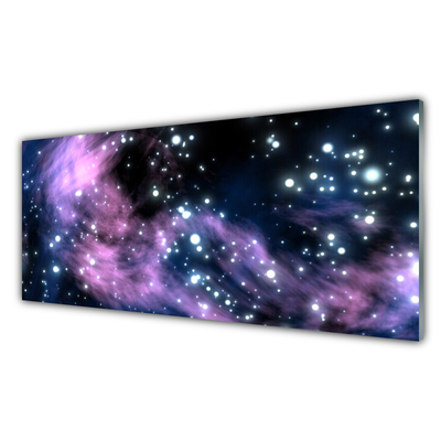 Panel Szklany do Kuchni Galaktyczna Podróż przez Kosmos