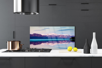 Panel nad blat kuchenny Krystaliczne Jezioro w Górach