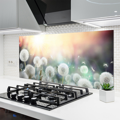 Szkło Dekoracyjne do Kuchni Lekkość Polnych Dmuchawców