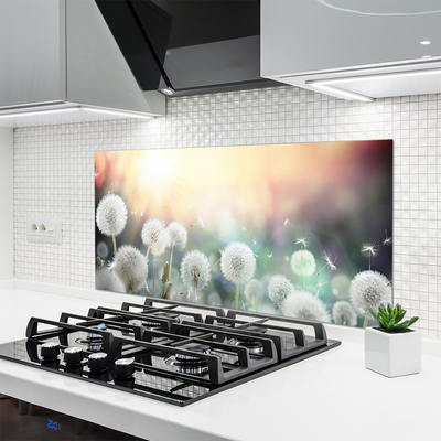 Szkło Dekoracyjne do Kuchni Lekkość Polnych Dmuchawców