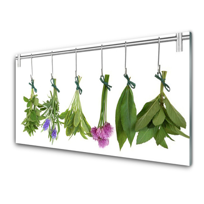Panel Szklany Kompozycja Suszonych Ziół