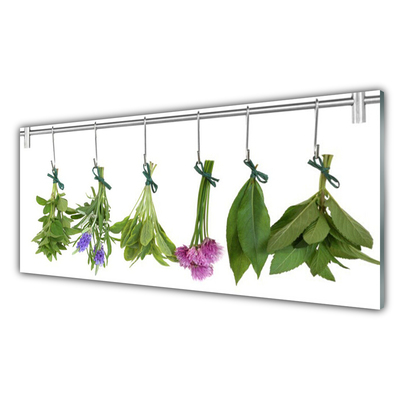 Panel Szklany Kompozycja Suszonych Ziół