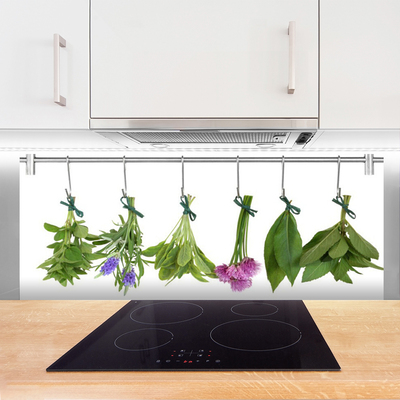 Panel Szklany Kompozycja Suszonych Ziół