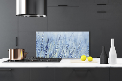 Szkło do Kuchni na Ścianę Złote Kłosy na Łące