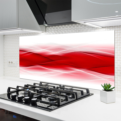 Panel Szklany Abstrakcyjna Interpretacja Fal