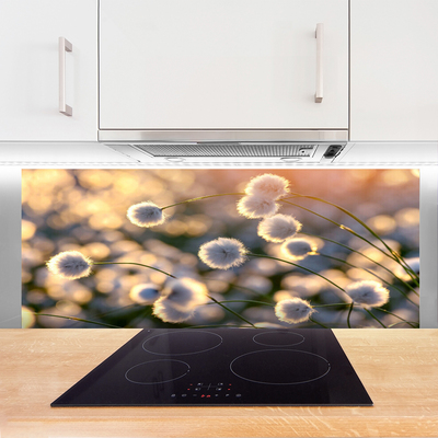 Szkło Dekoracyjne do Kuchni Urokliwa Flora Ogrodowa