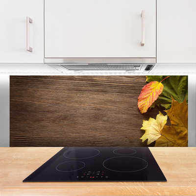 Szkło Ozdobne do Kuchni Botaniczna Świeżość Liści