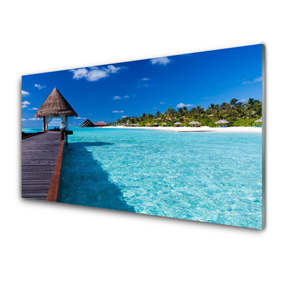 Panel Szklany Monumentalny Most nad Zatoką