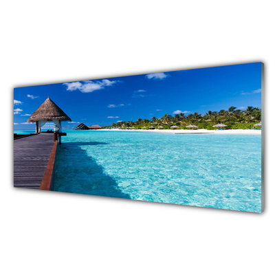 Panel Szklany Monumentalny Most nad Zatoką