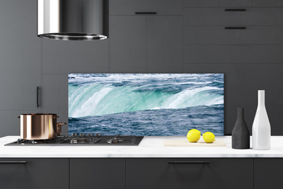 Panel nad blat kuchenny Potężna Kaskada Wodna