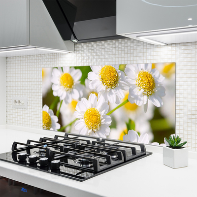 Panel nad blat kuchenny Stokrotki w Promieniach Słońca