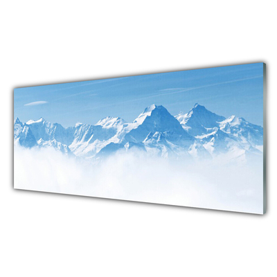 Panel Szklany Góry Mgła Krajobraz