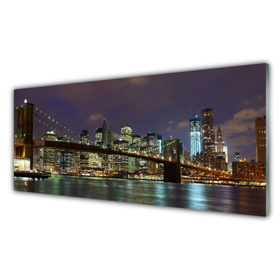 Panel nad blat kuchenny Most Wiszący nad Rzeką