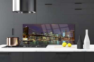 Panel nad blat kuchenny Most Wiszący nad Rzeką