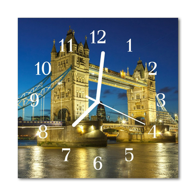 Zegar ścienny kwadrat London Bridge