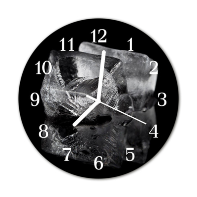 Zegar ścienny okrągły Kostki lodu