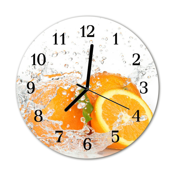 Zegar ścienny okrągły Pomarańcze