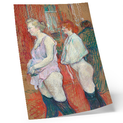 Plakat na płótnie Rue des Moulins
