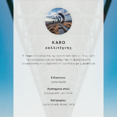 Nowoczesna grafika na płótnie Pod mostem