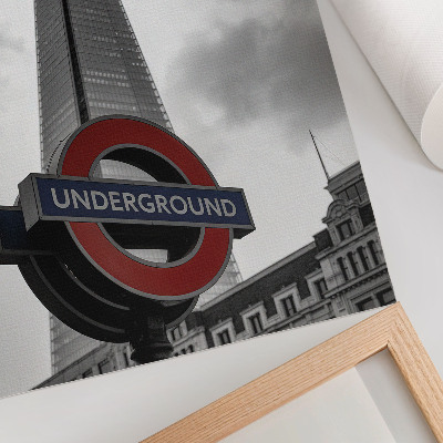 Plakat na płótnie Metro w Londynie