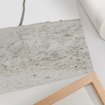 Plakat na płótnie z motywem samotnego drzewa w stylu minimalistycznym