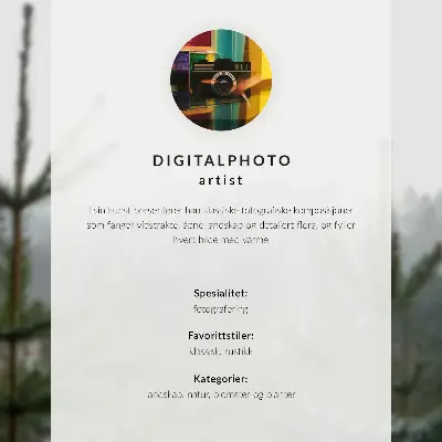 Nowoczesna grafika na płótnie z motywem drzewa na wzgórzu wśród żółtego pola