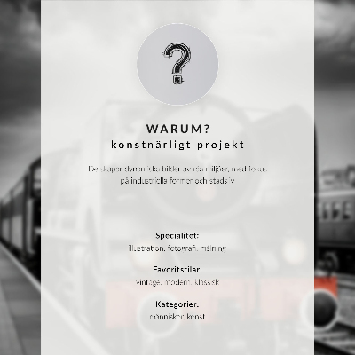 Plakat z teksturą płótna Parowy pociąg