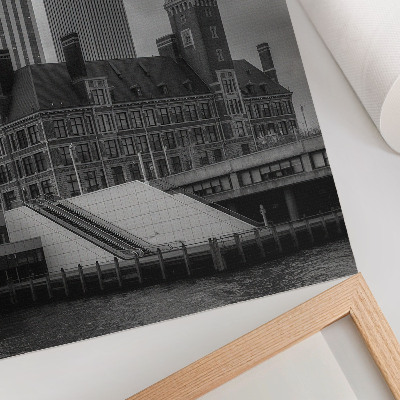 Nowoczesna grafika na płótnie Miejska architektura