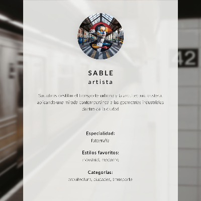 Plakat na płótnie Metro stacja