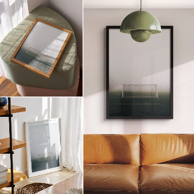 Plakat ścienny Bramka na boisku