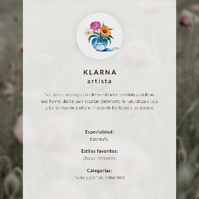 Plakat ścienny Delikatne maki