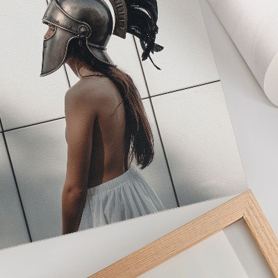 Nowoczesna grafika na płótnie Hełm gladiatora