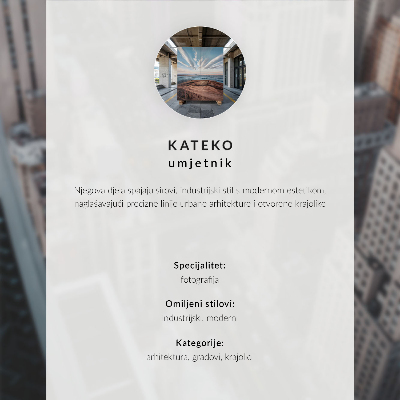 Nowoczesna grafika na płótnie Nowoczesna architektura