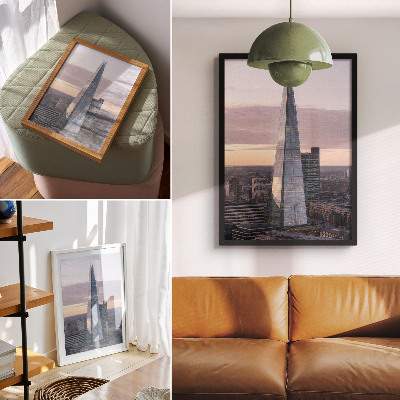 Nowoczesna grafika na płótnie Nowoczesna architektura