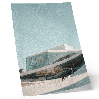 Nowoczesna grafika na płótnie Nowoczesna architektura
