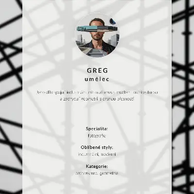 Nowoczesna grafika na płótnie z motywem grafitowych geometrycznych form