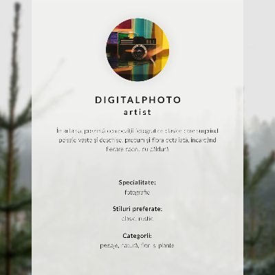 Nowoczesna grafika na płótnie Fioletowe wrzosy mgła zieleń delikatne wzgórza