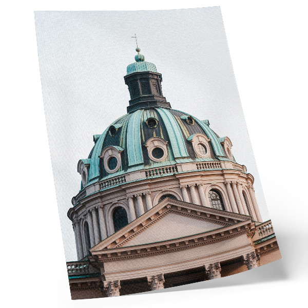 Nowoczesna grafika na płótnie Imponująca kopuła detale architektura klasyka
